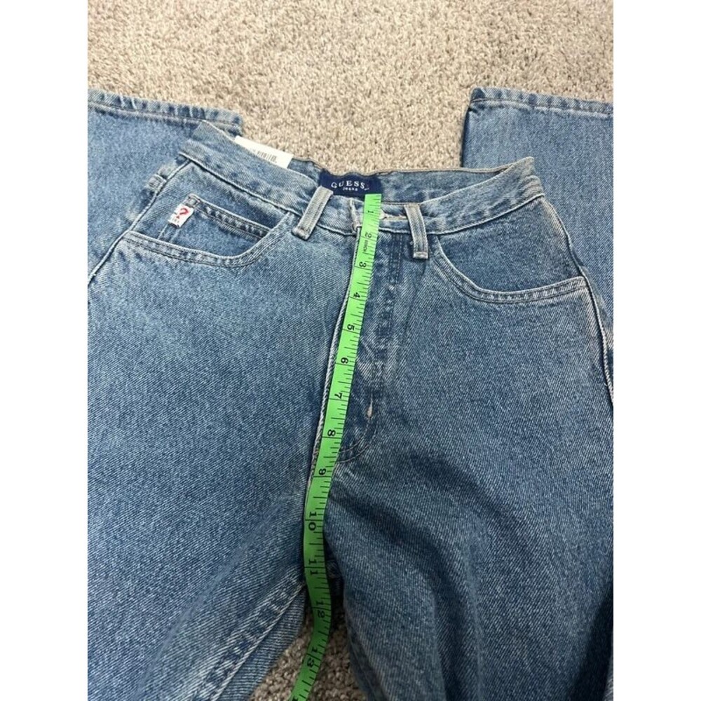 Guess Vintage dead stock 24 long jeans narrow leg 90's - Picture 6 of 8